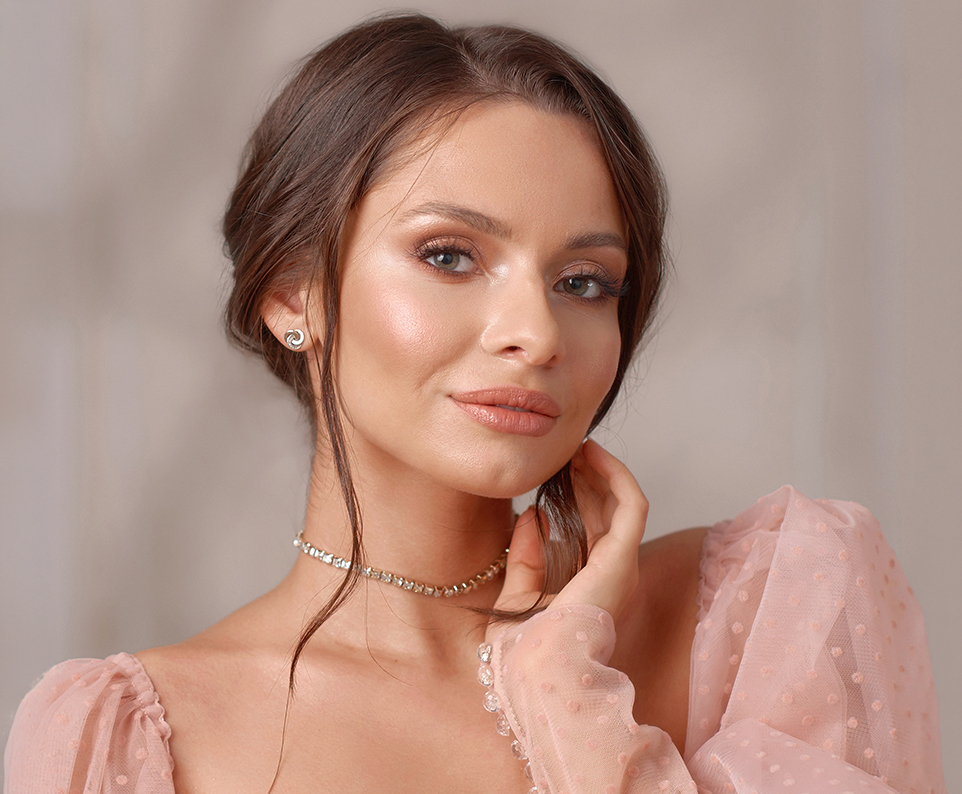 Woman with smooth lips preparing for lip surgery with healthy skin and natural appearance